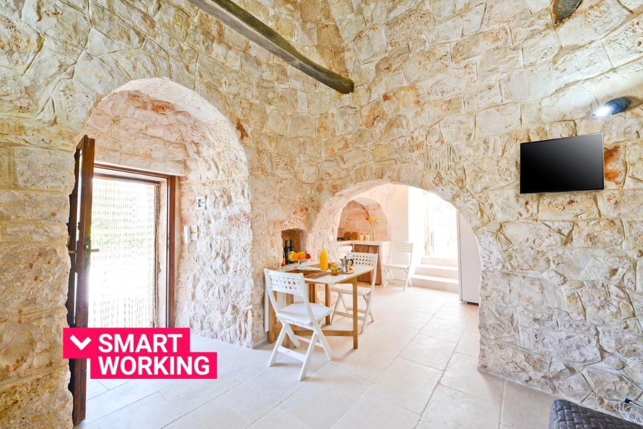 I Trulli Del Ciliegio Con Giardino By Wonderful Italy Villa Ostuni Bagian luar foto